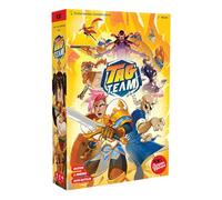 Tag Team - Gioco di Società Arcade & Deckbuilding | 2 Giocatori | Combattimenti automatici & Combo | Scorpione Mascherato, Giallo