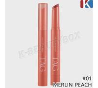 TAG Velvet Blur Balm 2,9 g #01 Merlin Peach Smooth Lip Balm Long-Lasting K-Be...