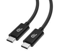 TagBreet Cavo da USB C a USBC da 1,8 m, trasferimento dati 20 Gbps, ricarica rapida PD da 240 W, 8K a 30 Hz / 4K a 120 Hz, cavo video USB C 3.2 Gen in nylon intrecciato per iPhone 17, MacBook, CarPlay