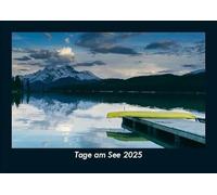Tage am See 2025 Fotokalender DIN A5: Monatskalender mit Bild-Motiven aus Fauna und Flora, Natur, Blumen und Pflanzen