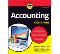Tage C. Tracy John A. Tracy Accounting For Dummies (Tascabile)
