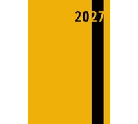 Tagebuch 2027: Notizbuch / Persönliches Tagebuch, Gelb
