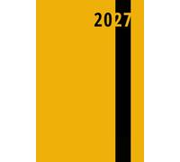 Tagebuch 2027: Notizbuch / Persönliches Tagebuch, Gelb