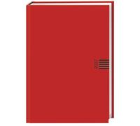 Tages-Cheftimer A5, rot 2027: Roter Terminkalender mit Tageskalender. Buch-Kalender mit Lesebändchen und Eckperforation. Wattierter Taschenkalender zum Planen von Terminen.