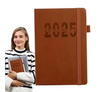 Tagesplanerbuch 2025 - Tagesplaner 2025 mit Tagesun2025 Tagebuch Agenda Planer Notizblock | Tagesund Monmit vertikal strukturiertem Design für Geschäftsreisen, Zuhause, Schule, Arbeitsbereich, Reisen