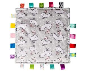 Taggies Mary Meyer Original Blanket, Comfy Bunnies, Baby, 30.5 x 30.5 cm