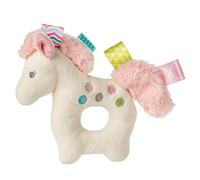 Taggies Stuffed Animal Soft Ring Rattle, Painted Pony