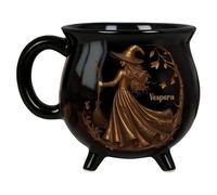 TAGGIO DI CAULDRONNO - Coppa In Ceramica Con Cat Di, Novità Di Halloween Drinkware, Tazza Da Caffè Da Tè Decorativo | Coppa Divertente Per Donne, Amici, Sorelle, Cucina, Raduno In Famiglia,