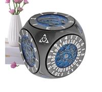 TAGHTERP DICE FINGERTIP-set Da Dadi In Metallo 7-in-1 | ROTATINI DASI DI GIOCO | Per Giochi Da Tavolo | Giocattolo Geometrico Rotante Per La Raccolta Di Adolescenti Familiari Per Viaggi In C