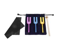TagIo 4096 Hz 4160 Hz 4225 Hz Forchette di Accordatura Set di Forchette di Sintonia Strumento Musicale Set di Forchette di Sintonia per la Guarigione del Suono