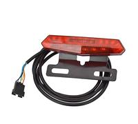 TagIo Luce Posteriore per Bicicletta Elettrica 36V/48V, Luce di Stop, Luce di Guida Notturna, Scooter, Luce di Direzione A LED