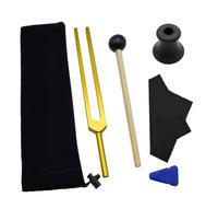 TagIo Set Diapason F 174 HZ Diapason per la Guarigione Dei Chakra, la Terapia del Suono, per Mantenere Corpo, Mente e In 1 SET