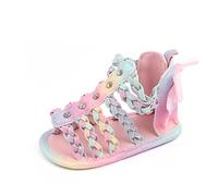 Taglia 11 Sandali da ragazza per neonati scarpe singole scava fuori primi camminatori scarpe per bambini sandali da principessa sandali per neonati taglia 5, Rosso, 20 EU