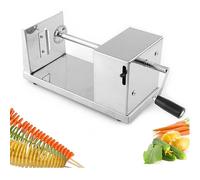 TAGLIA AFFETTA RICCIOLO PATATE IN ACCIAIO INOX PROFESSIONALE CHIPS A SPIRALE