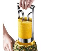 Taglia ananas, affetta ananas in acciaio inossidabile e rimuovi torsoli di frutta per cucina, anelli facili da creare ed efficiente