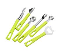 Taglia Anguria - Strumento per Sbucciare e Privare del Torsolo,Apriscatole Pelatore Taglierino Affettatore Multiuso | Per Cucina Casa Ristorante Panificio Preparazione Pasti Picnic Campeggio