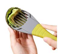 Taglia Avocado - Affetta Frutta Sbuccia Avocado,Impugnatura Ergonomica, Estrattore di Nocciolo, Levacuori per Frutta e Verdura