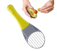 Taglia Avocado | Affetta Frutta Sbuccia Avocado | Utensile da Cucina Estrai Seme con Impugnatura Ergonomica per Affettare Tagliare Rimuovere Frutta