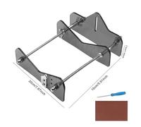 Taglia bottiglie di vetro in acciaio inox da 11/19 pezzi, kit tagliavetro fai da te con guanti/accessori di sicurezza, macchina tagliatrice for sculture in vetro(Black)