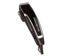 Rowenta TN1603 Driver, Tagliacapelli, Lame in acciaio Inox, Lame progettate per durare 15 anni, 4 pettini fissi, 15 impostazioni da 1 a 12 mm, Nero