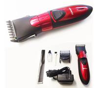 TAGLIA CAPELLI ELETTRICO RICARICABILE RASOIO REGOLA BARBA BAFFI UOMO