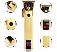 TAGLIA CAPELLI PROFESSIONALE CON DISPLAY LCD REGOLA BARBA RASOIO ELETTRICO IP65