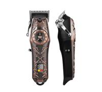 TAGLIA CAPELLI PROFESSIONALE CON DISPLAY LCD REGOLA BARBA RASOIO ELETTRICO IP65