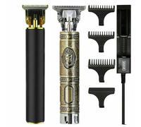 TAGLIA CAPELLI PROFESSIONALE REGOLA BARBA RASOIO ELETTRICO RETRO nero o oro [EEK: .]