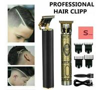 TAGLIA CAPELLI PROFESSIONALE REGOLA BARBA RASOIO ORO ELETTRICO RETRO regolabarba