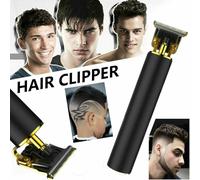 TAGLIA CAPELLI PROFESSIONALE REGOLA BARBA RASOIO ORO NERO ELETTRICO RETRO CARICA [EEK: A+++]