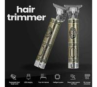 TAGLIA CAPELLI PROFESSIONALE REGOLA BARBA TRIMMER RASOIO ORO ELETTRICO RETRO