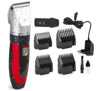TAGLIA CAPELLI RASOIO BARBA 2 BATTERIE RICARICABILE LAMA CERAMICA RFC-208 [EEK: A++]