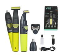Taglia Capelli Rasoio Regola Barba Ricaricabile Doccia Naso Viso Vgr V-043