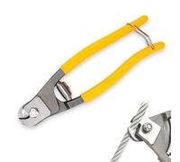 Taglia Cavi Elettrici, Tronchesi per Filo Acciaio Taglierina per Cavi Tagliacavi per bici 190 MM, Per funi metalliche, Cavi d'acciaio, Cavi dei freni delle biciclette e riparazioni di biciclette