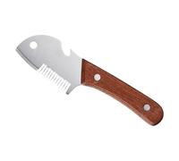 Taglia Cipolle Verdi - Acciaio Inossidabile Con Manico In Legno, Affettaverdure Multiuso, Utensile Da Cucina Professionale | Tritaverdure Per Cucina Ristorante Barbecue Festa Mensa