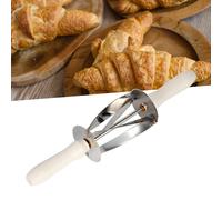 Taglia croissant in pochi minuti Cucina del ristorante Macchina per il pane