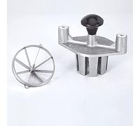 Taglia Frutta a Cubetti, Affettatrice Rapida Manuale Commerciale per Frutta e Verdura Taglia Mela a Spicchi, Robusto, Verticale Professionale Tagliafrutta per Ristorante, Feste