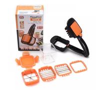 Taglia Frutta e Verdura Manuale 5 Funzioni Arancione Genius Nicer Dicer