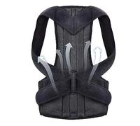 Taglia Grande XS-5XL Tutore Dorsale Traspirante Correttore Posturale Cintura Di Supporto Per La Parte Superiore E Inferiore Della Schiena Supporto Per Spalle, Collo E Clavicola(XL)