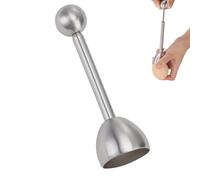 Taglia Guscio Uova in Acciaio Inossidabile Kitchen Rompi Guscio - Sgusciatore per Uova Sode e alla Coque, Separatore di Gusci D'uovo, Tagliapuova con meccanismo a molla per colazioni e dolci