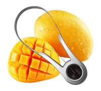 Taglia Mango - Tagliafrutta Antiscivolo Ergonomico Inossidabile - Affettatore e Togli nocciolo per Frutta,Per il frutto del drago, la, l'anguria, la pitaya e il taglio delle verdure