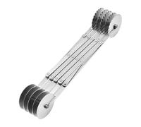 Taglia Pasta Fresca A 5 Ruote, Tagliapasta Regolabile Per Tortellini, Rotella Tagliapizza, Roulette Da Taglia Pizza Acciaio, Rotella Pizza Per Waffle, Pane, Taglio Torte E Pie, Lavabile
