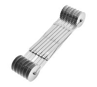 Taglia Pasta Fresca A 7 Ruote, Tagliapasta Regolabile Per Tortellini, Rotella Tagliapizza, Roulette Da Taglia Pizza Acciaio, Rotella Pizza Per Waffle, Pane, Taglio Torte E Pie, Lavabile