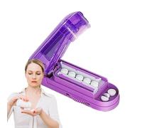 Taglia pillole regolabile - Divisore per tablet, compatto, portatile, taglierina rinnovata per piccole pillole, uso umano e veterinario, manico ergonomico, ideale per casa e animali domestici