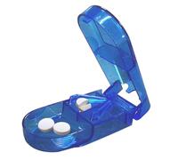 taglia pillole - Separatore di Pillole | tagliapillole e splitter con dispenser | Separatore di Pillole con Lama per Spaccare e Portare con te Farmaco Quotidiano