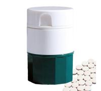 Taglia-pillole, taglia-pillole, taglia-compresse con contenitore per pillole, trita-polverizzatore 4 in 1, trita-pillole, affetta-compresse, trita-compresse e trita-pillole per piccole pillole
