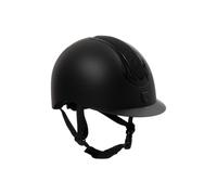 TAGLIA S EQUESTRO CAP AZAEL STONE DONNA NERO CASCO EQUITAZIONE