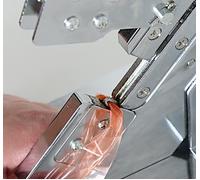 Taglia salsicce a forma di U, tagliatrice per salsicce, diametro del budello 50-120 mm, confezionamento rapido, fessura a forma di U, per supermercati, panetterie, bar,SU-50