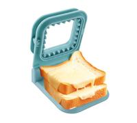 Taglia Sandwich Maker Stampo Formatore Per Pane E Alimenti Utensile | Stampo Taglia Tramezzini Casa, appartamento, ristorante, bancarella di strada, cucina, colazione, pranzo, f Blu