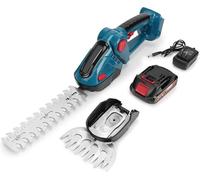 Taglia Siepe Batteria Compatibile con Makita 18 V, 2 in 1 Elettrico Cesoie da Giardino & Dimensioni Siepe, Mini Senza Fili per Cespugli, Erba (1* Batteria)